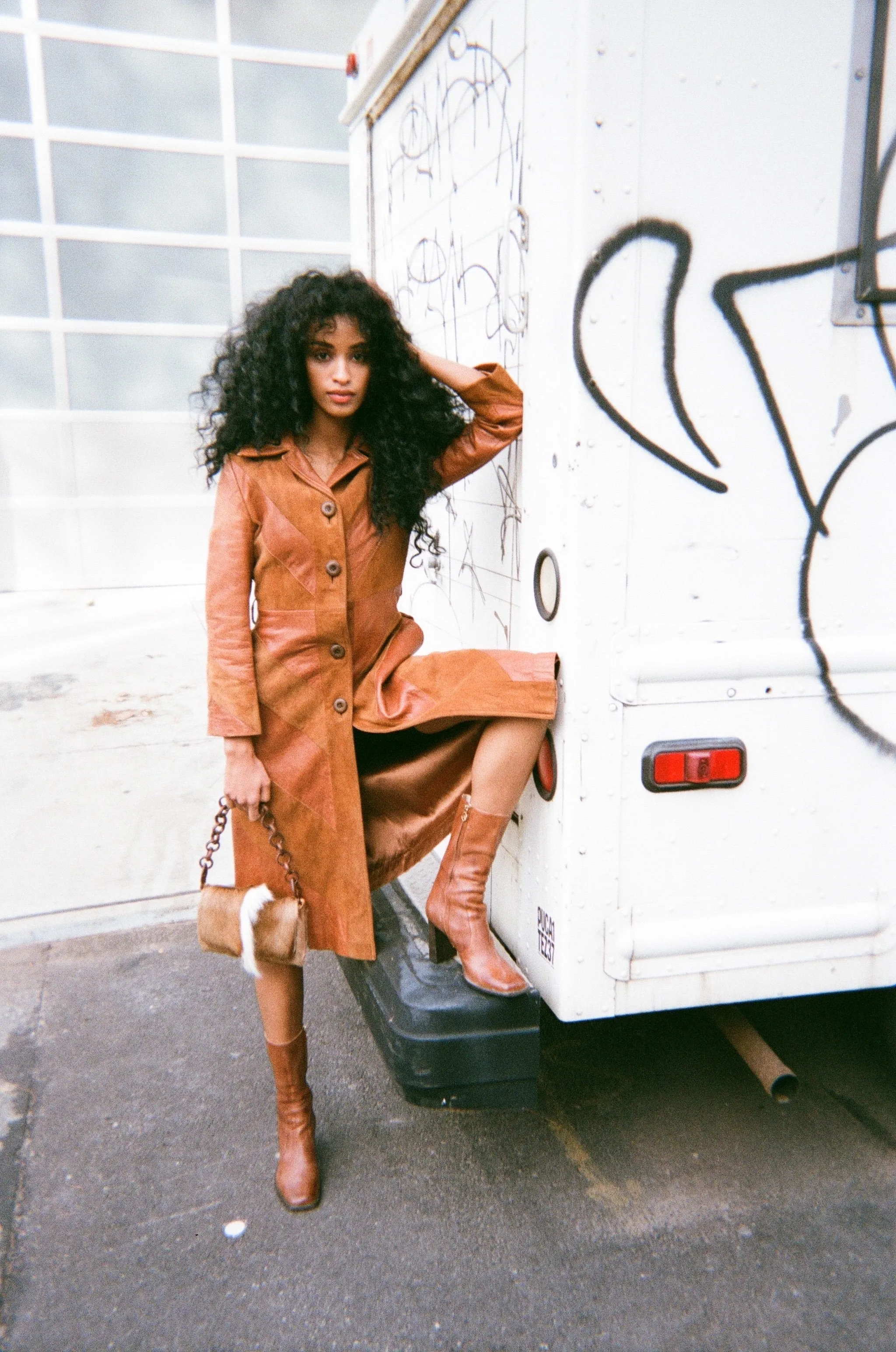 Lauryn Boot in Caramel Brother Vellies