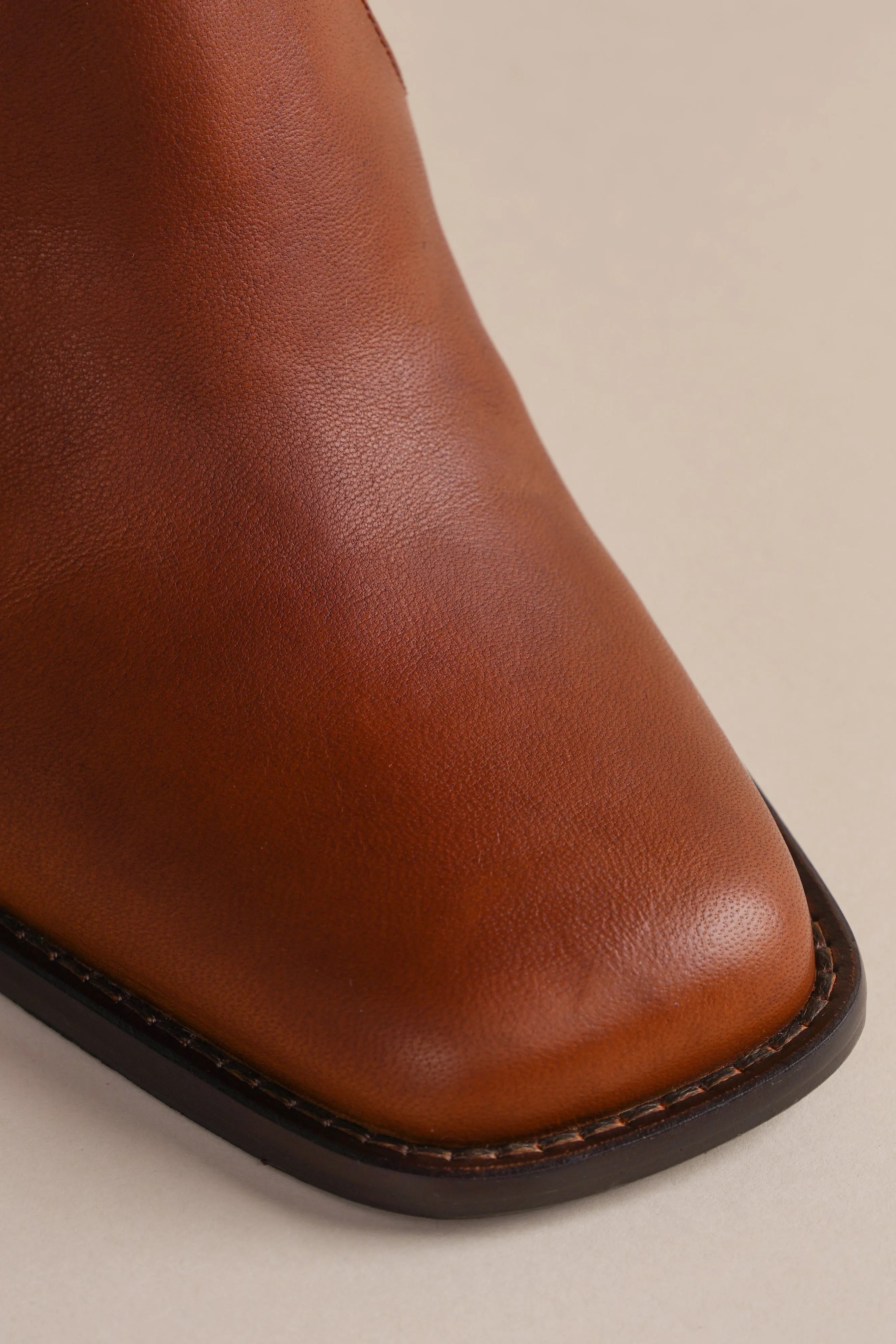 Lauryn Boot in Caramel Brother Vellies