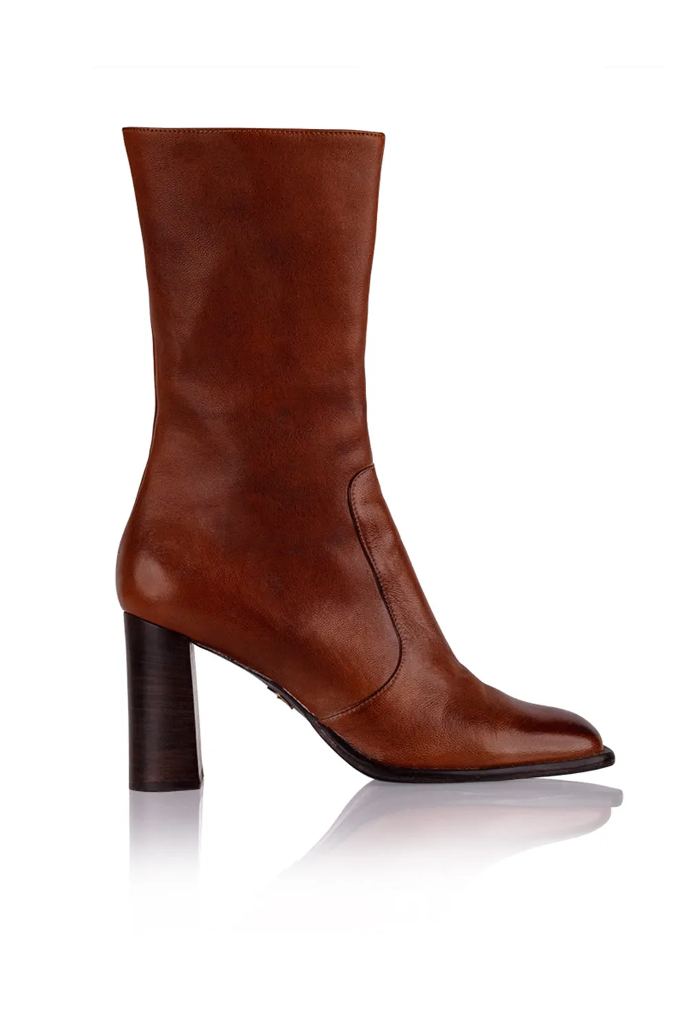 Lauryn Boot in Caramel Brother Vellies
