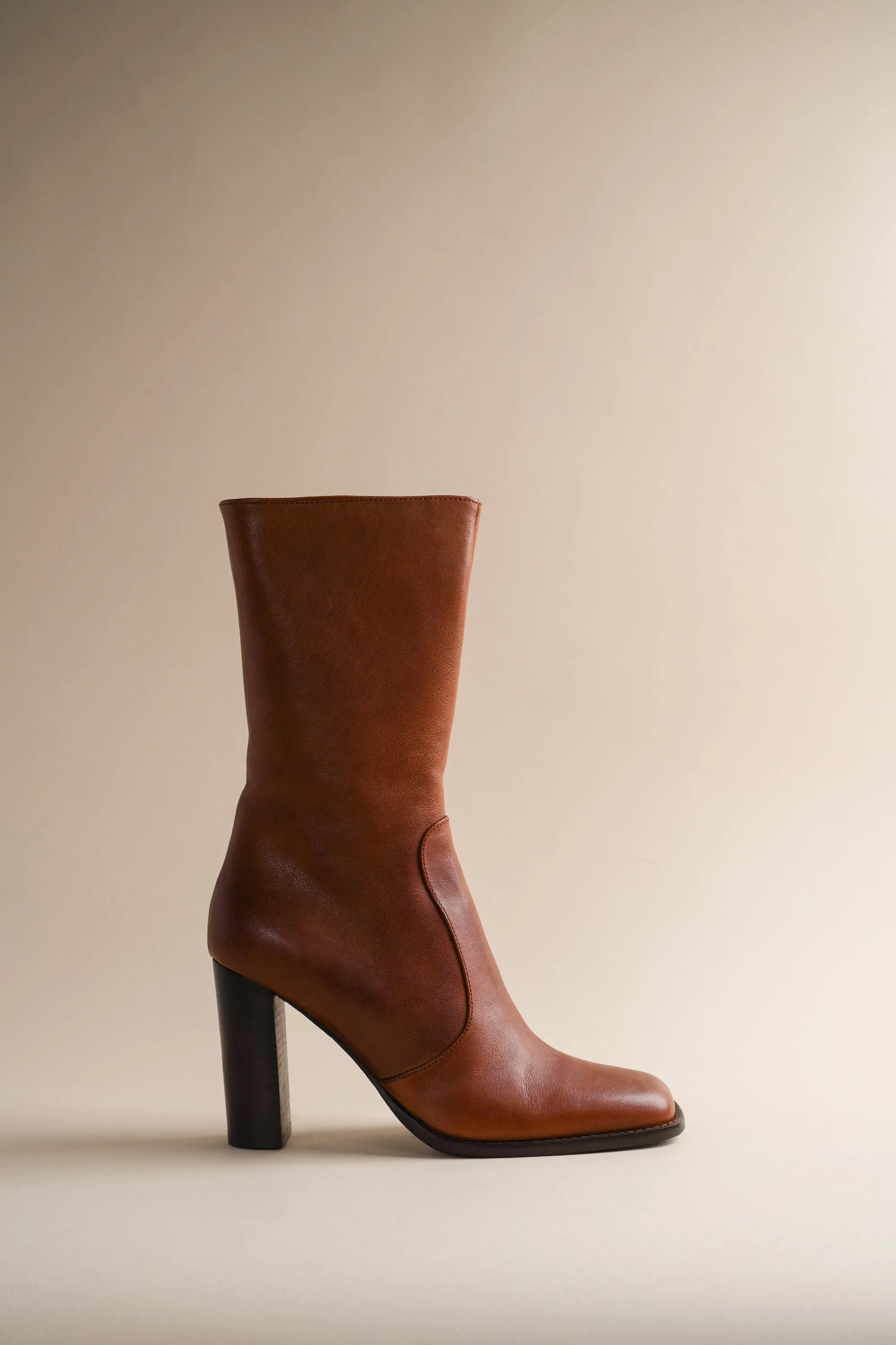Lauryn Boot in Caramel Brother Vellies