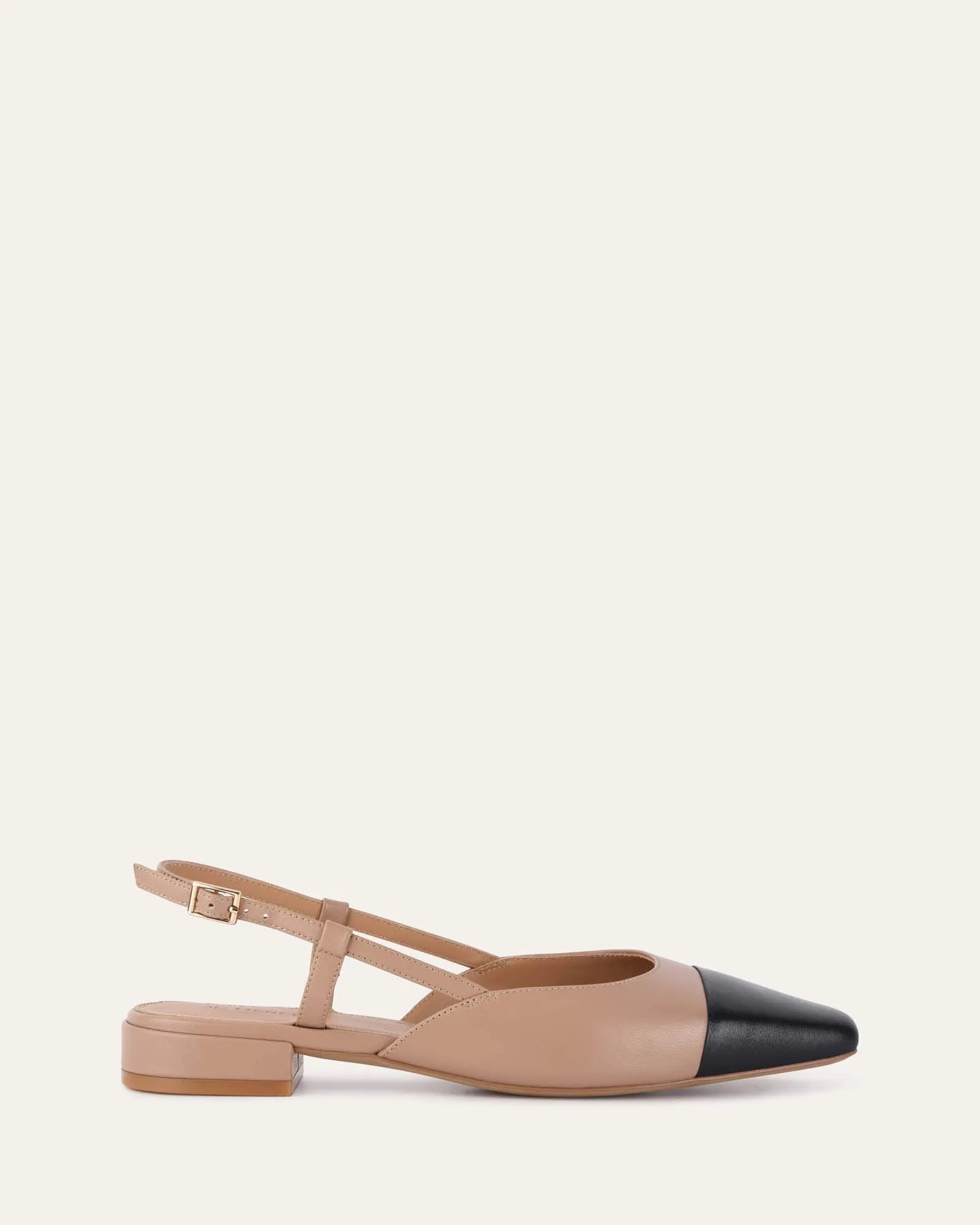 LEAH DRESS FLATS BEIGE MULTI Jo Mercer