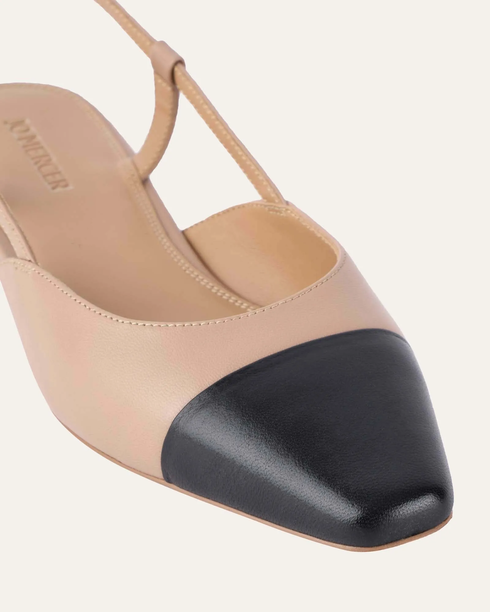 LEAH DRESS FLATS BEIGE MULTI Jo Mercer