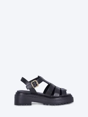 Leather sandals