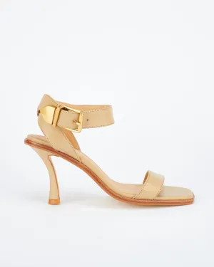 Lelu Heel Parchment/Gold SOL SANA