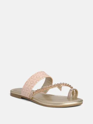 Levvia Chain Sandals