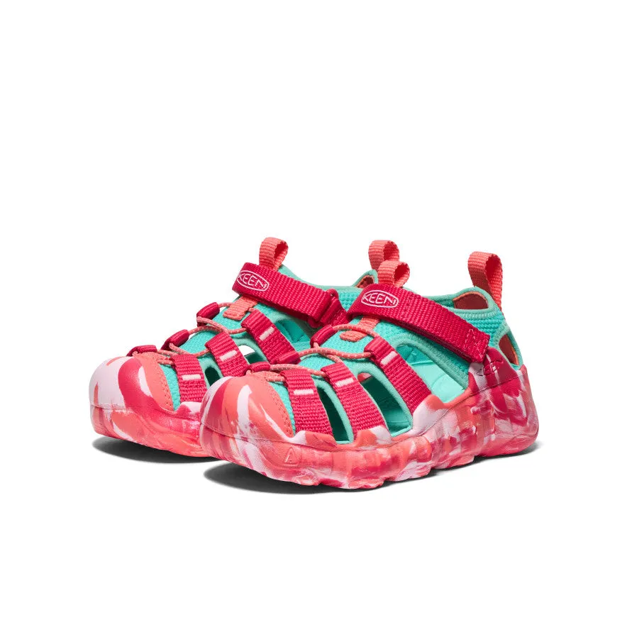 Little Kids' Hyperport H2 Sandal  |  Raspberry/Pool Blue KEEN