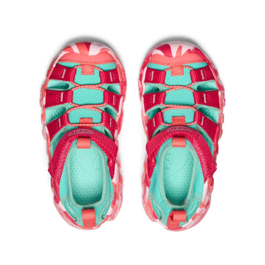 Little Kids' Hyperport H2 Sandal  |  Raspberry/Pool Blue KEEN