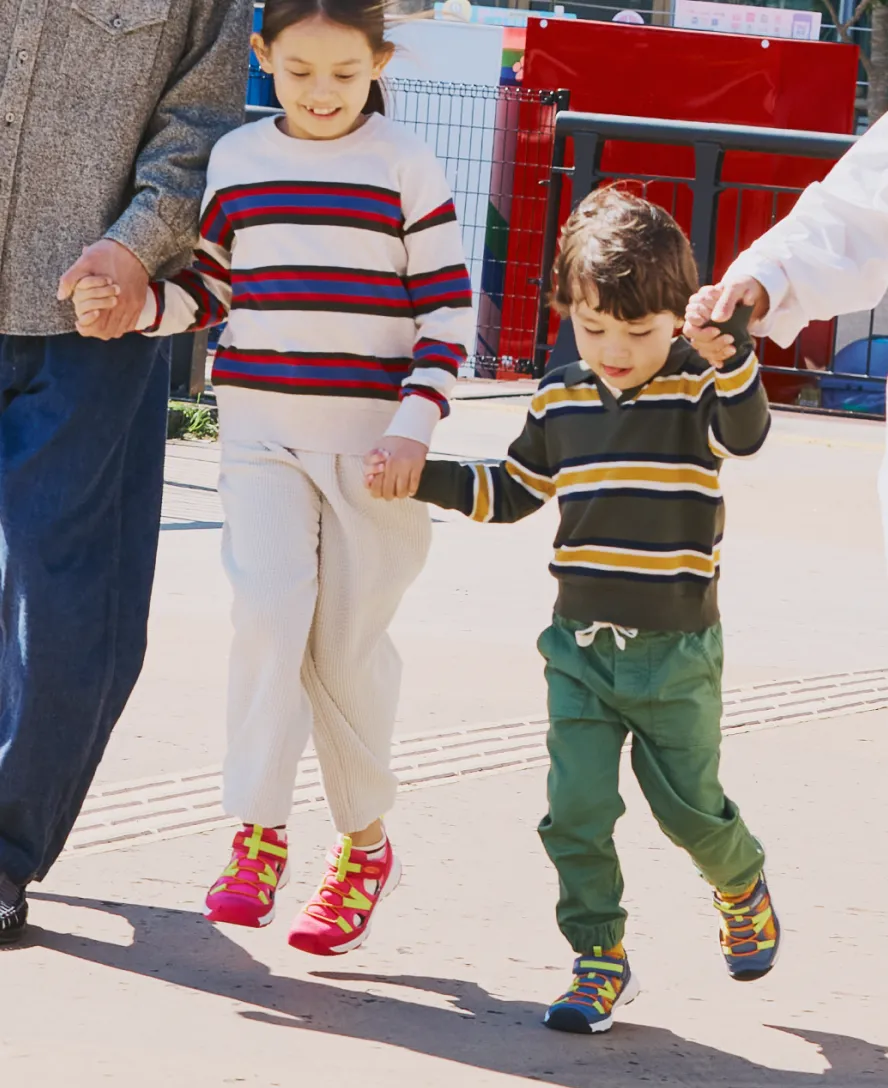 Little Kids' Motozoa Sandal  |  Vintage Indigo/Scarlet Ibis KEEN