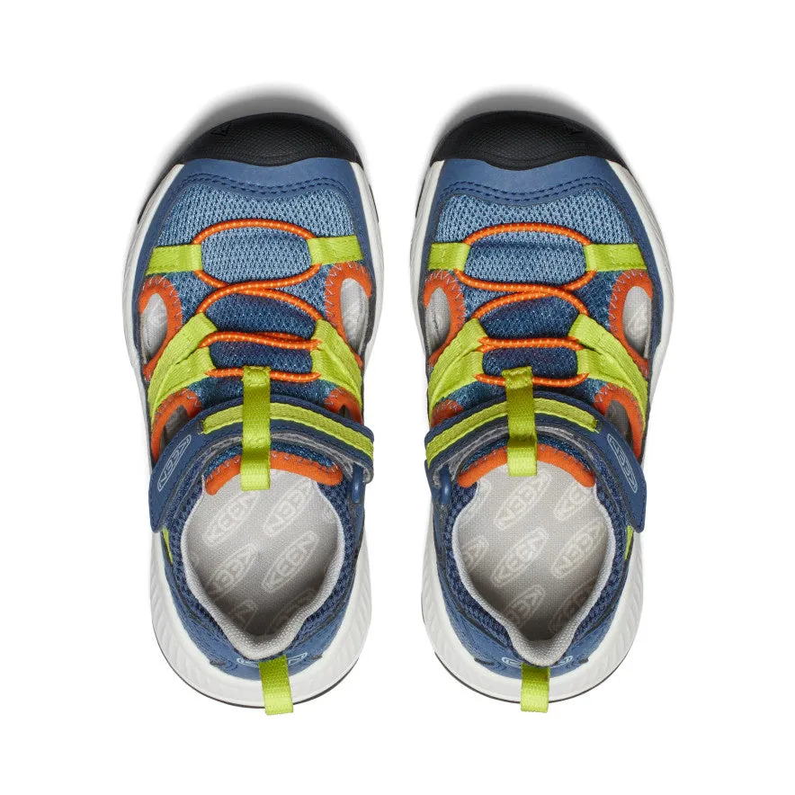 Little Kids' Motozoa Sandal  |  Vintage Indigo/Scarlet Ibis KEEN
