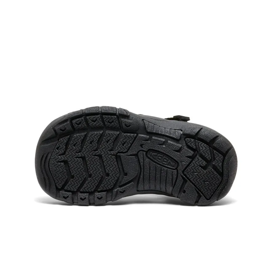 Little Kids' Newport H2  |  Black/Lime Green KEEN