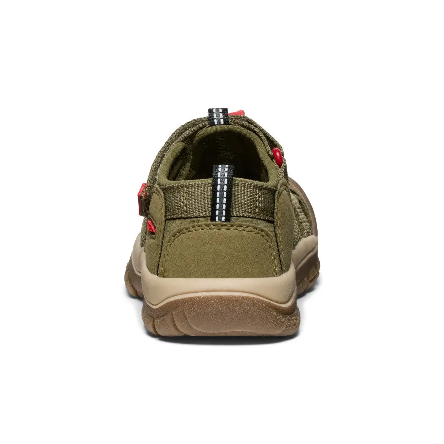 Little Kids' Newport H2  |  Martini Olive/Aura Orange KEEN