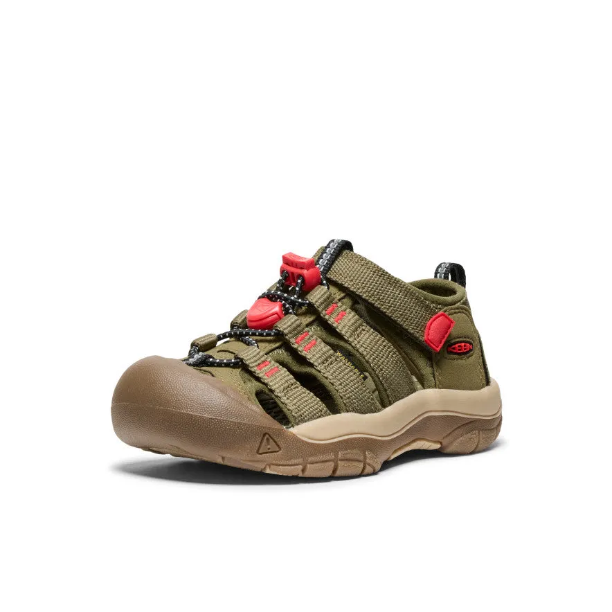 Little Kids' Newport H2  |  Martini Olive/Aura Orange KEEN