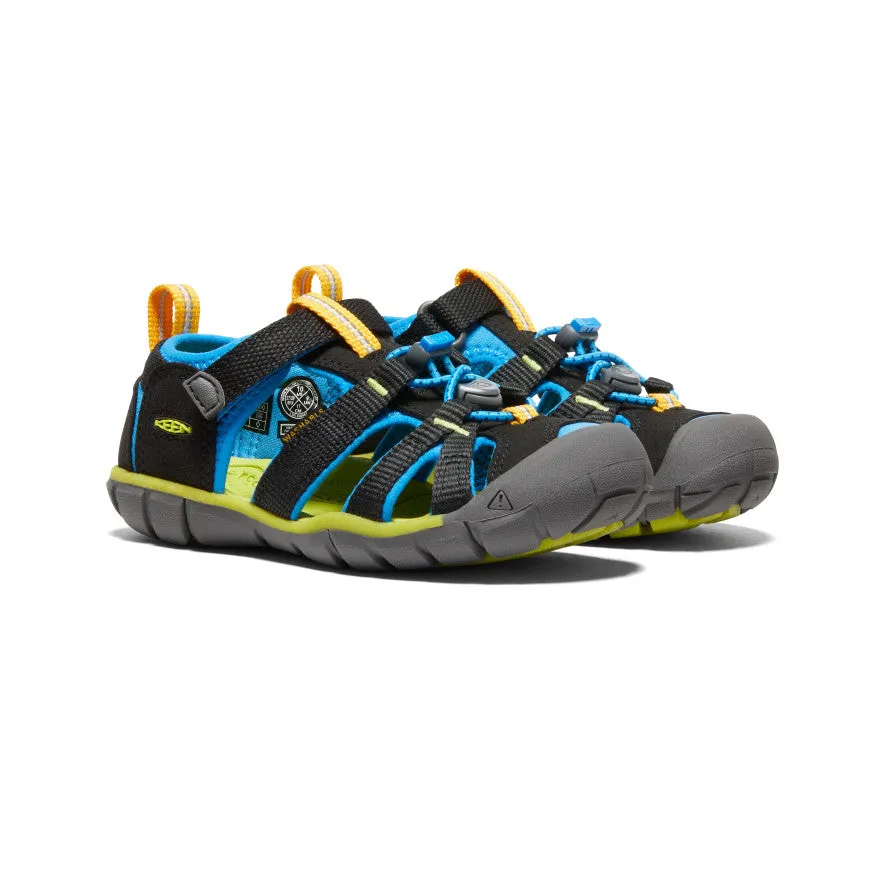 Little Kids' Seacamp II CNX  |  Black/Brilliant Blue KEEN