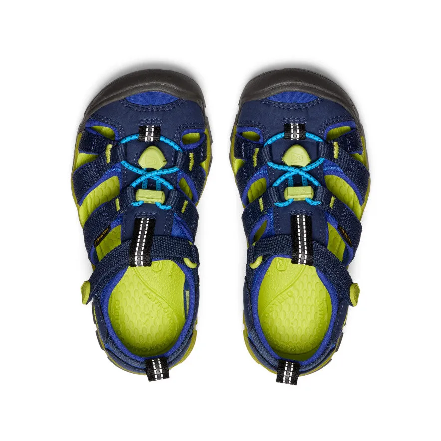 Little Kids' Seacamp II CNX  |  Naval Academy/Chartreuse KEEN