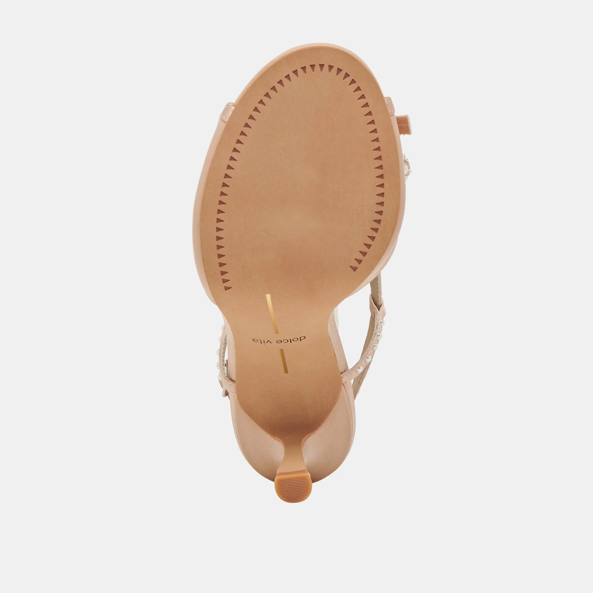 LONNY PEARL HEELS BLUSH SATIN Dolce Vita