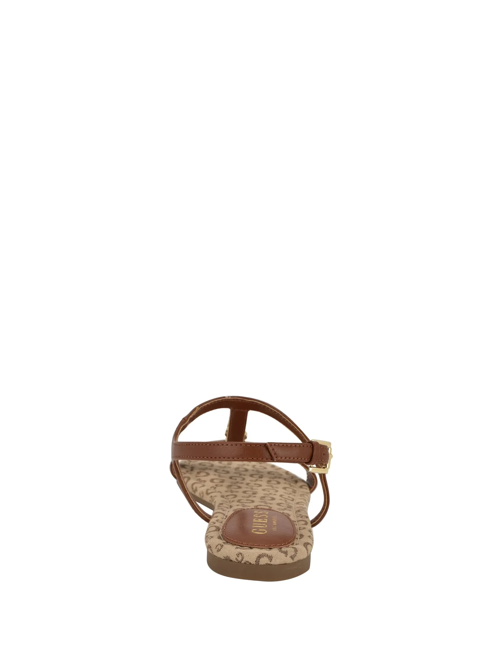 Lookon Logo Chain Strap Sandals