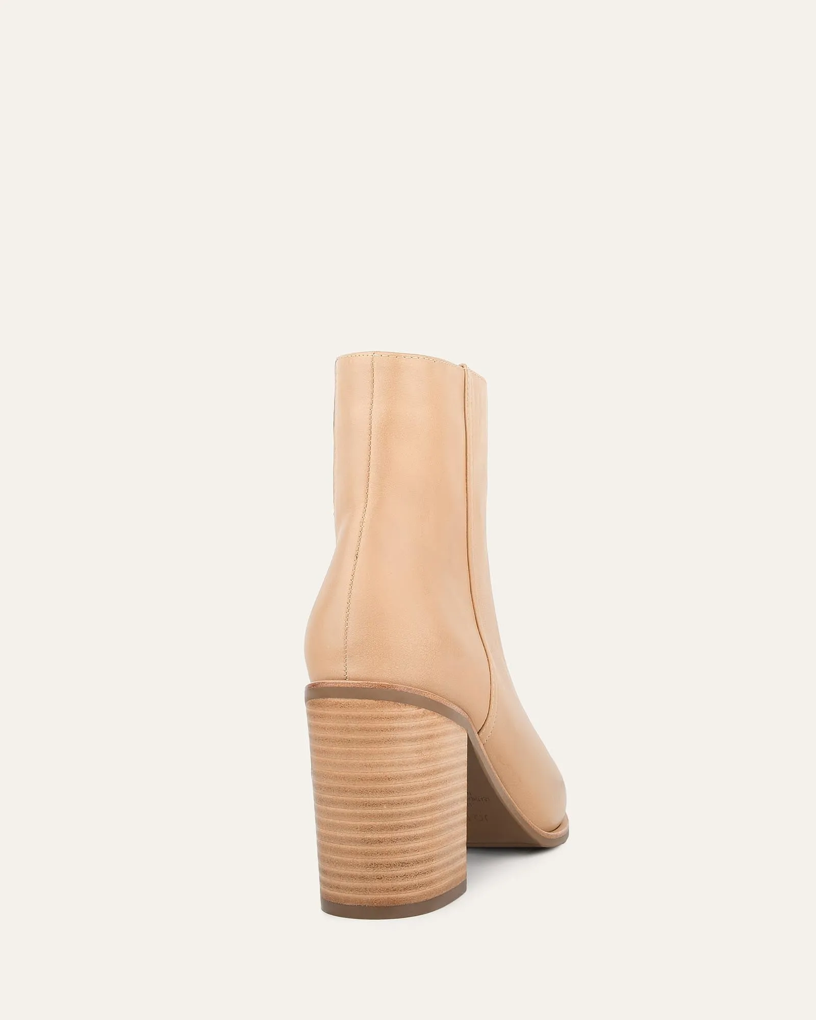 LUNA HIGH ANKLE BOOTS BUTTERSCOTCH LEATHER Jo Mercer