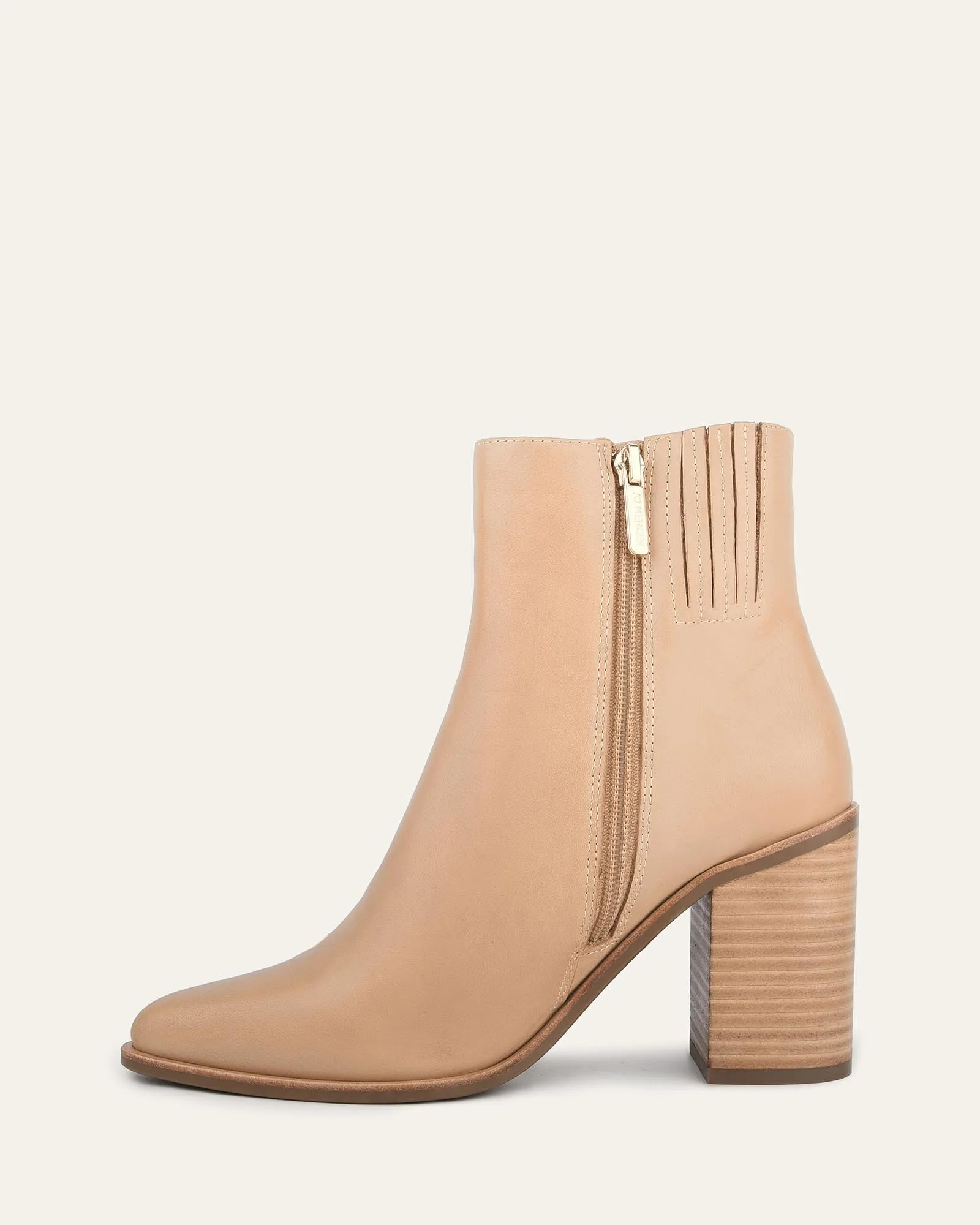 LUNA HIGH ANKLE BOOTS BUTTERSCOTCH LEATHER Jo Mercer