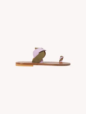 Mandarin Sandal in Bamboo & Lavender