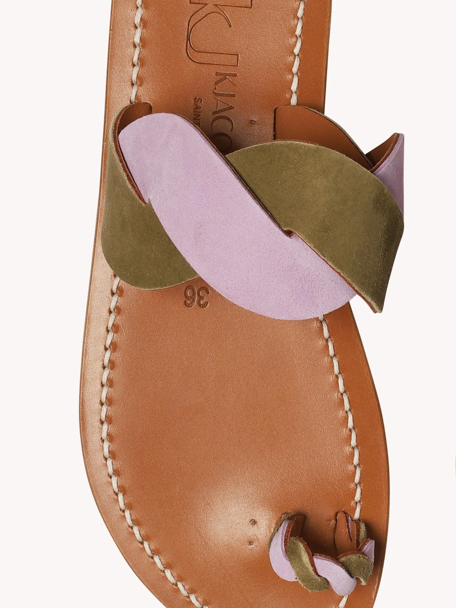 Mandarin Sandal in Bamboo & Lavender