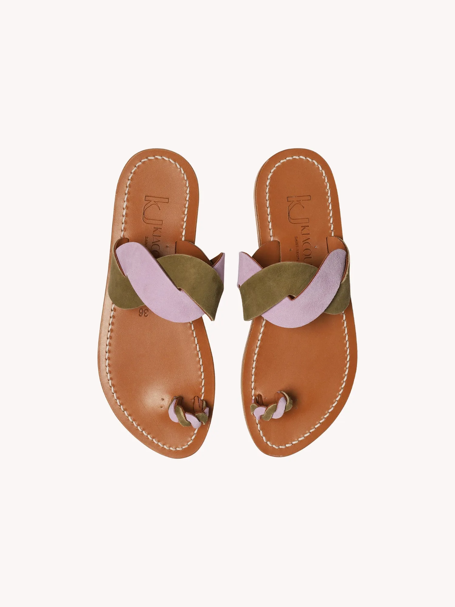 Mandarin Sandal in Bamboo & Lavender