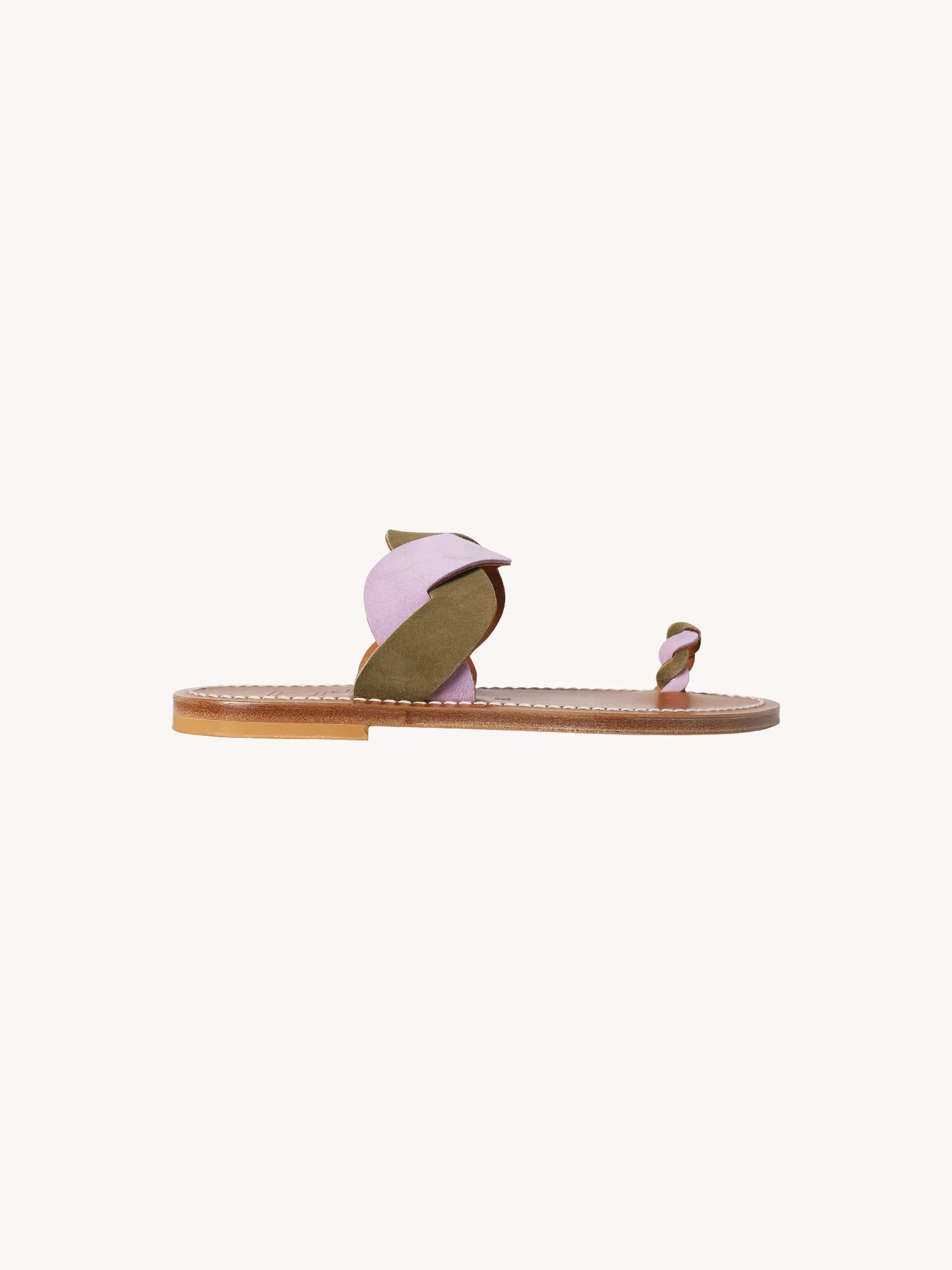 Mandarin Sandal in Bamboo & Lavender