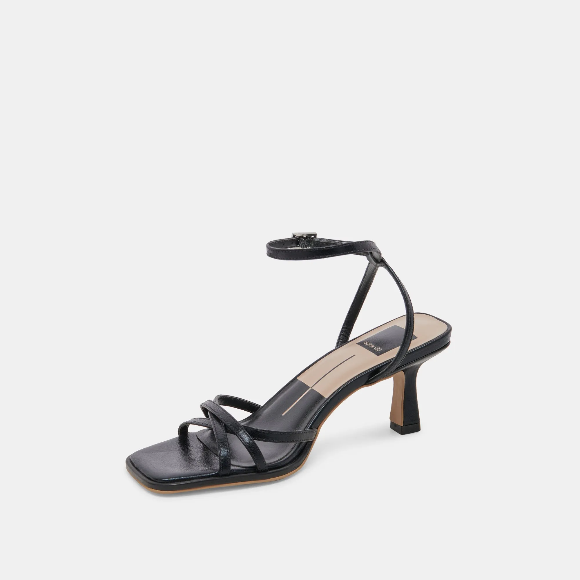MANJI HEELS MIDNIGHT PATENT LEATHER Dolce Vita