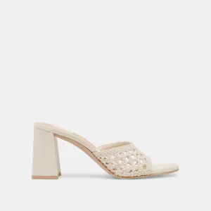 MARGOE HEELS CREME WOVEN STELLA Dolce Vita