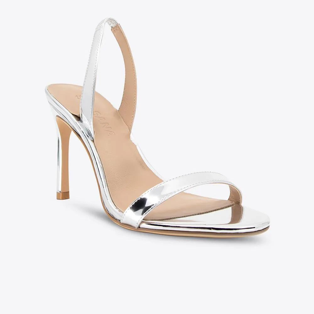 Martini Heel Silver SOL SANA