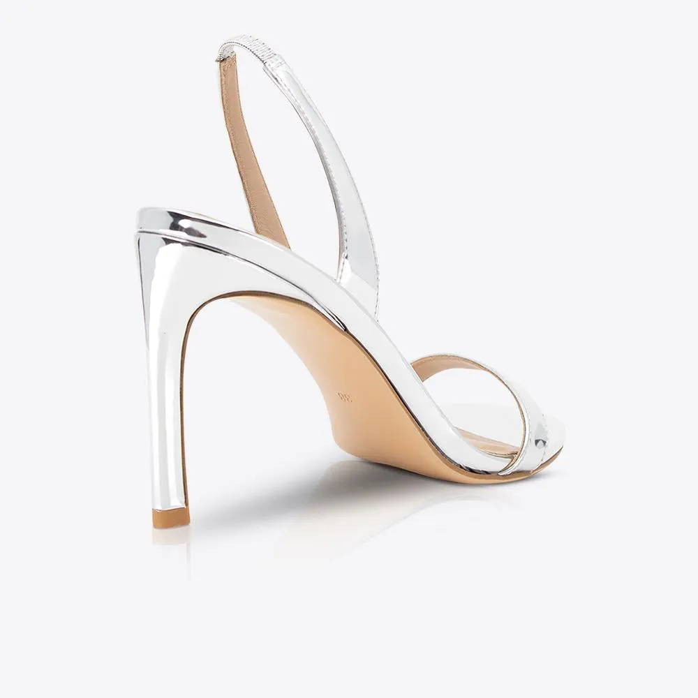 Martini Heel Silver SOL SANA