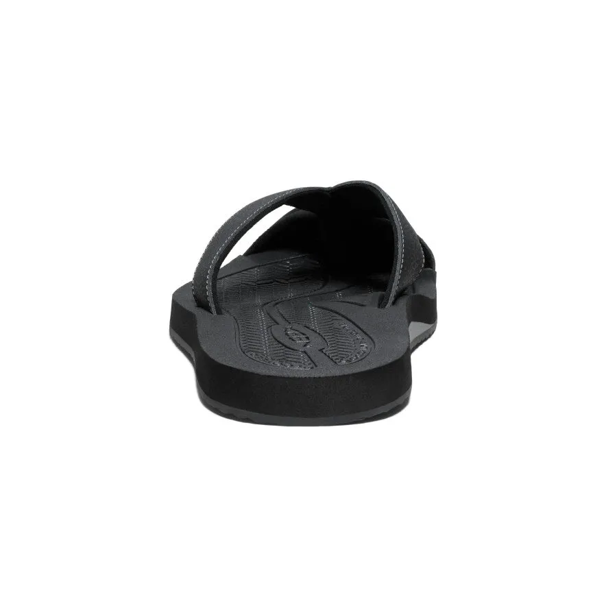 Men's Barbados Flip-Flop  |  Black/Steel Grey KEEN