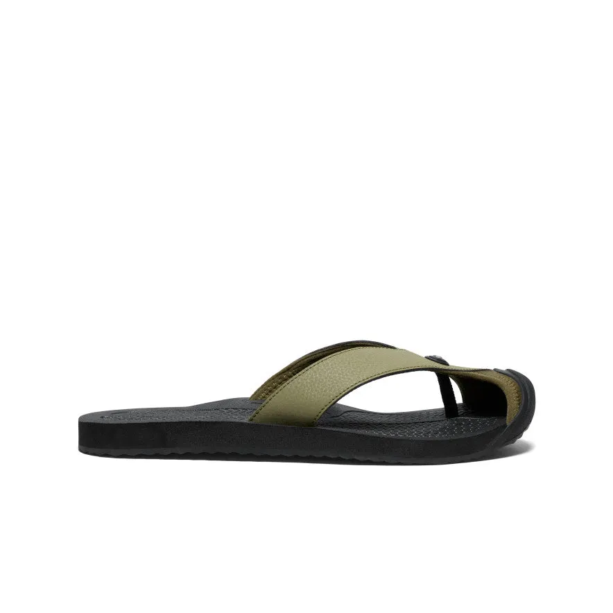 Men's Barbados Flip-Flop  |  Martini Olive/Black KEEN