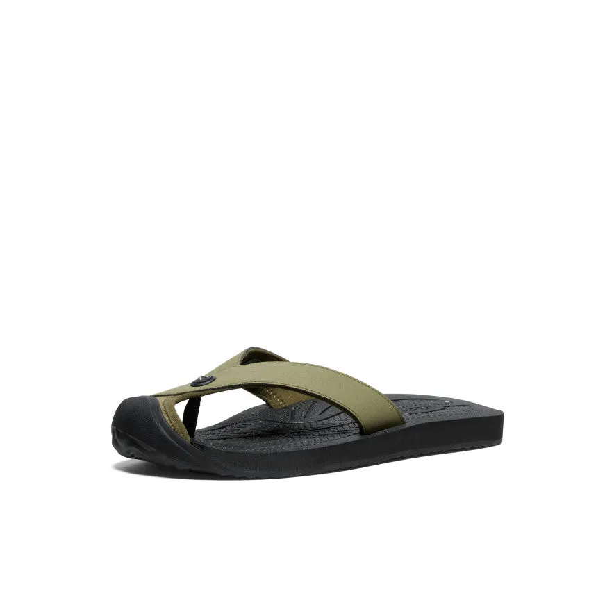 Men's Barbados Flip-Flop  |  Martini Olive/Black KEEN