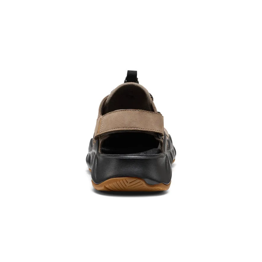 Men's Hyperport Fisherman Leather Sandal  |  Brindle/Oak Buff KEEN