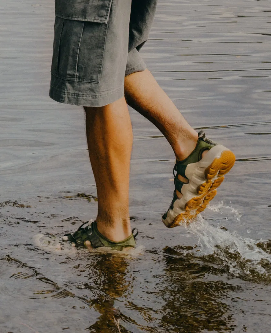 Men's Hyperport H2 Sandal  |  Black/Steel Grey KEEN