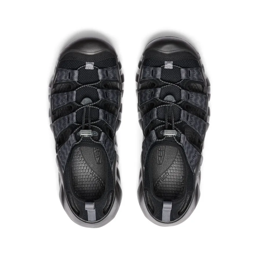 Men's Hyperport H2 Sandal  |  Black/Steel Grey KEEN