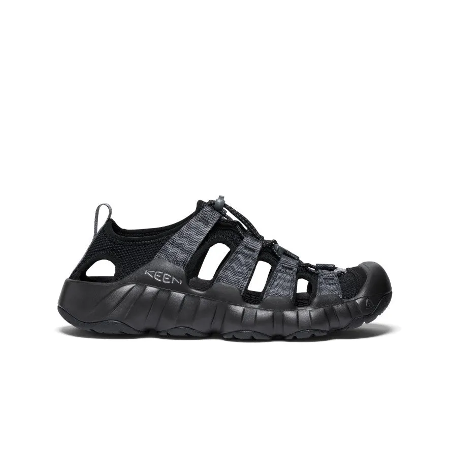 Men's Hyperport H2 Sandal  |  Black/Steel Grey KEEN