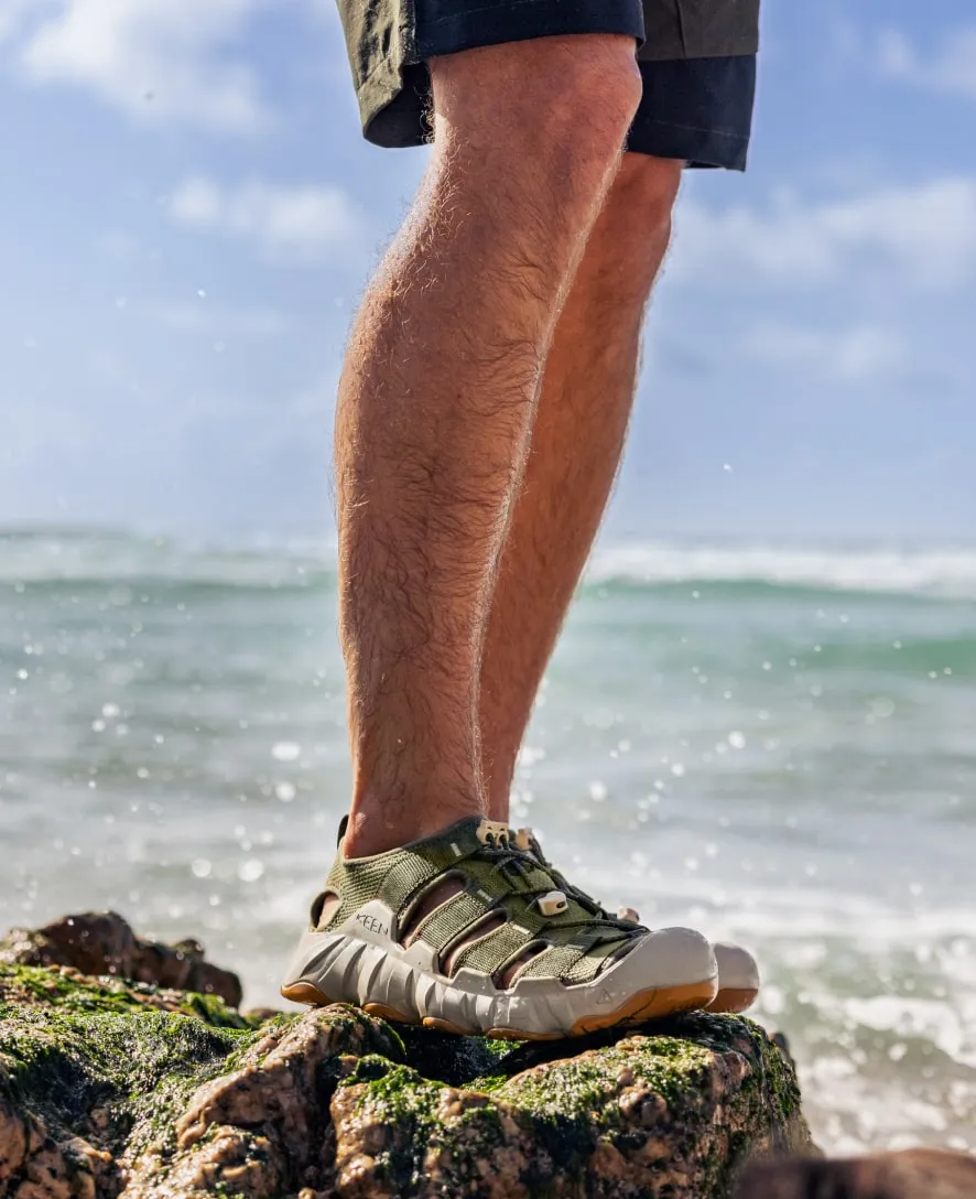 Men's Hyperport H2 Sandal  |  Black/Steel Grey KEEN