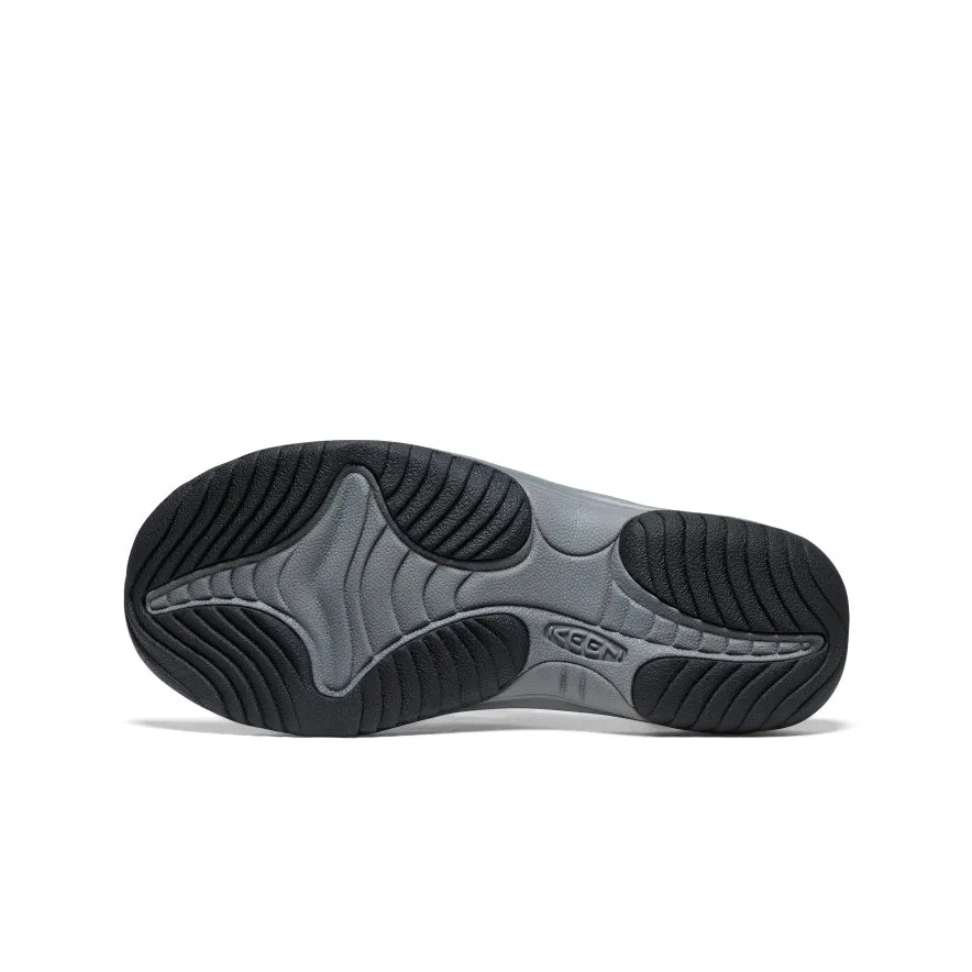Men's Kona Leather Flip-Flop  |  Steel Grey/Black KEEN