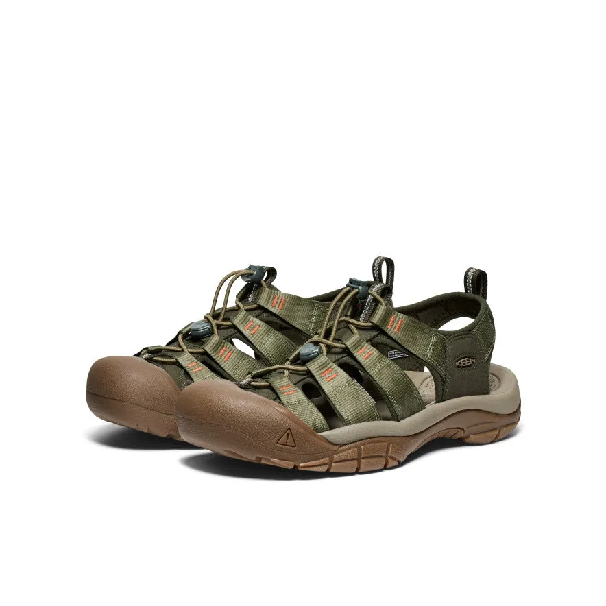 Men's Newport H2 Sandal  |  Winter Moss/Chevron KEEN