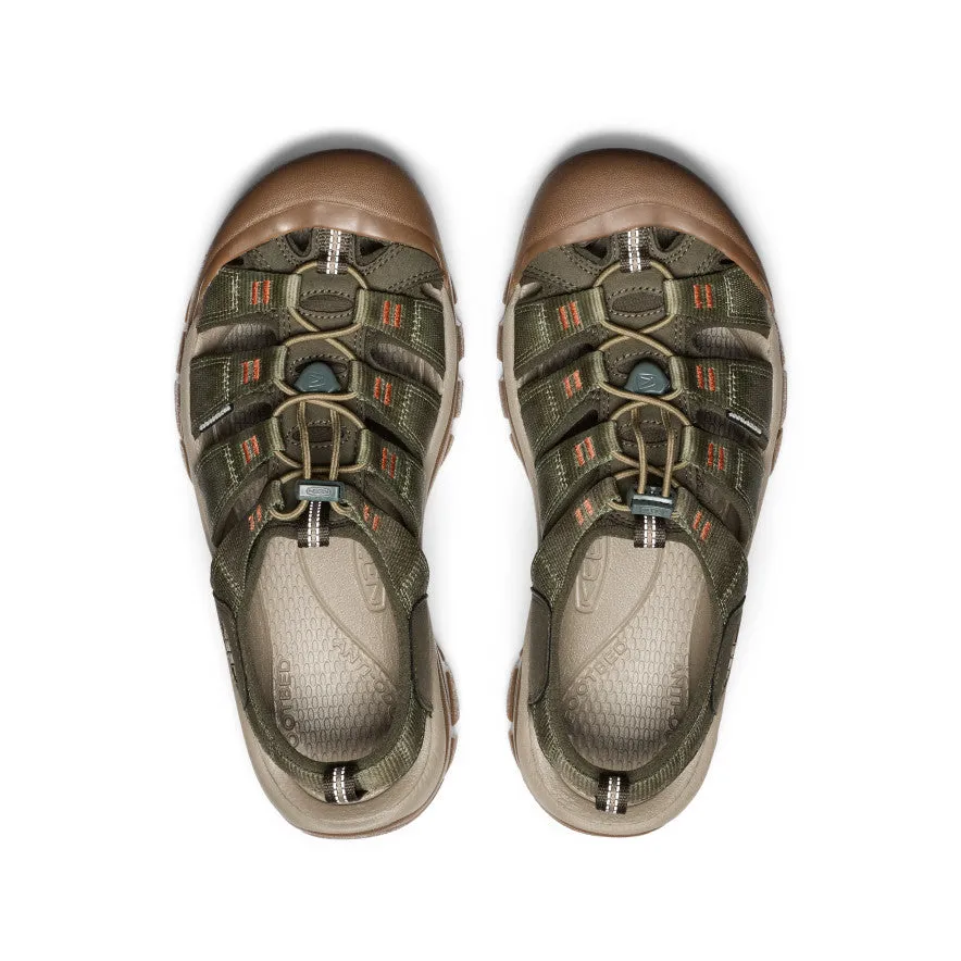 Men's Newport H2 Sandal  |  Winter Moss/Chevron KEEN