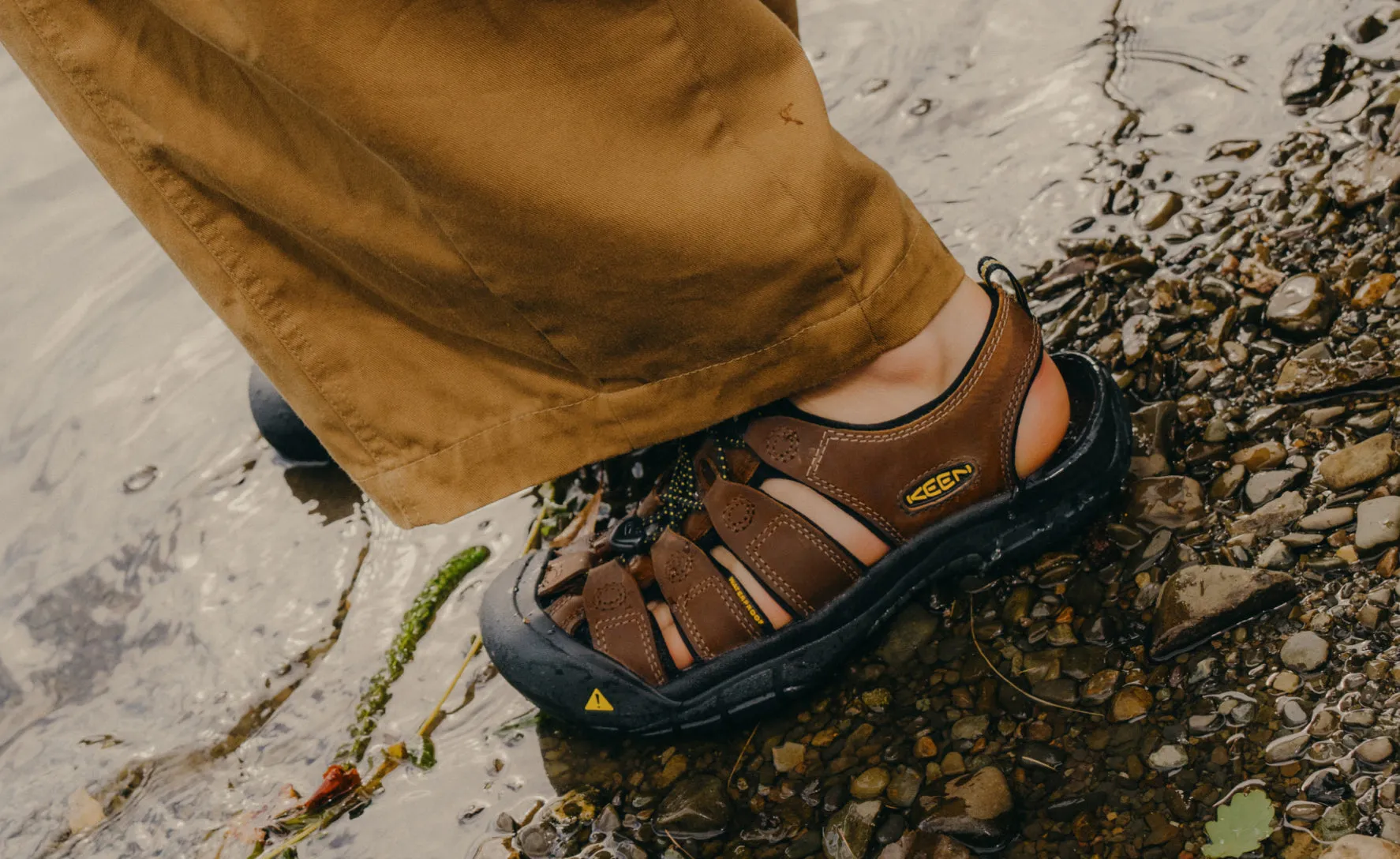 Men's Newport Leather Sandal  |  Bison KEEN