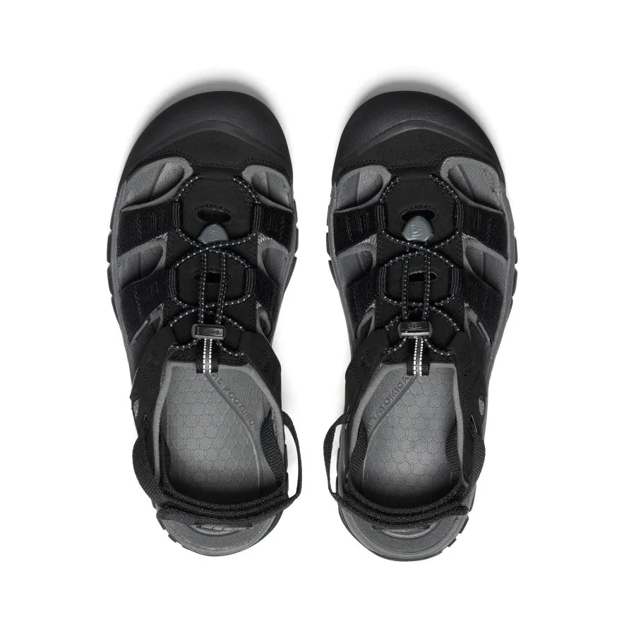 Men's Rapids H2 Sandal  |  Black/Steel Grey KEEN