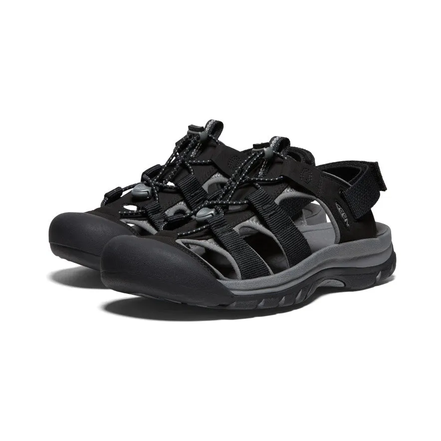 Men's Rapids H2 Sandal  |  Black/Steel Grey KEEN