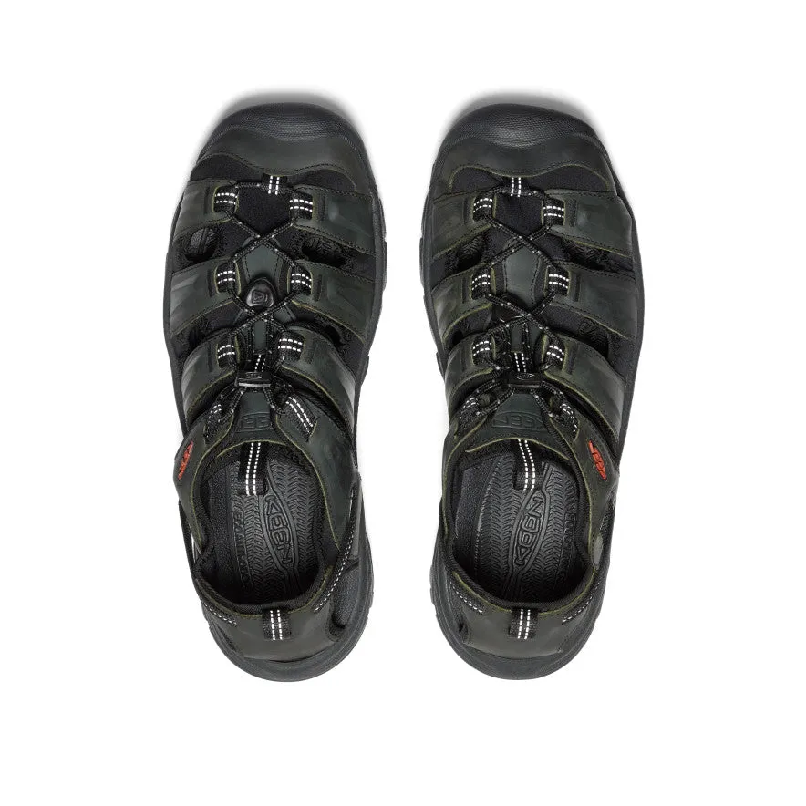 Men's Targhee III Sandal  |  Grey/Black KEEN