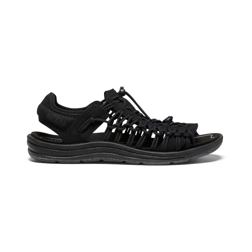 Men's UNEEK II Open Toe  |  Black/Black KEEN