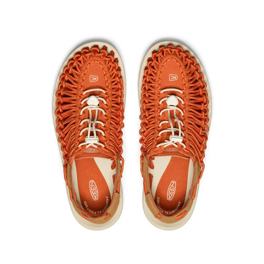 Men's UNEEK Sneaker  |  Gold Flame/Chipmunk KEEN