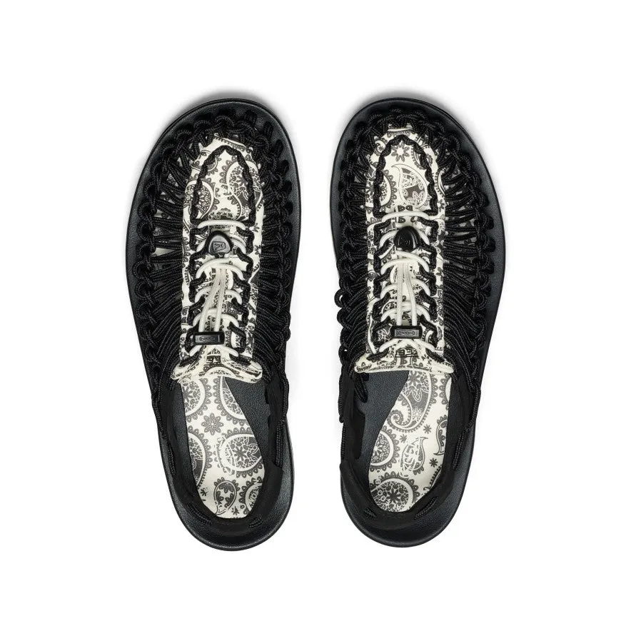 Men's UNEEK Sneaker x T.H.C.  |  Blk Raven Paisley KEEN