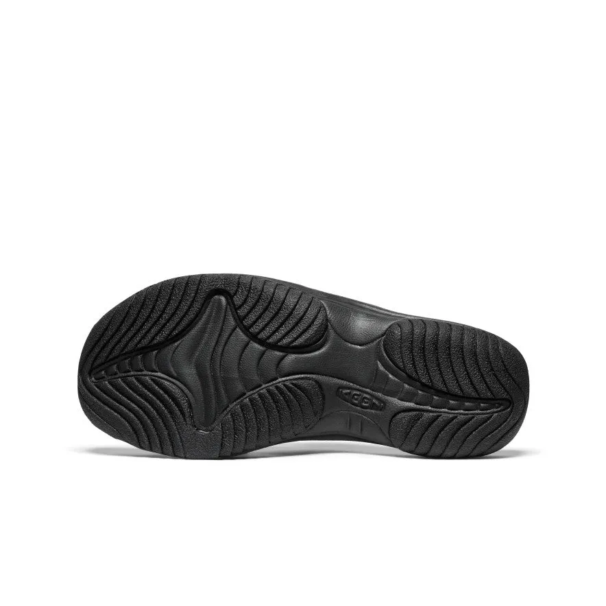 Men's Waimea Leather Flip-Flop  |  Cornstalk/Black KEEN