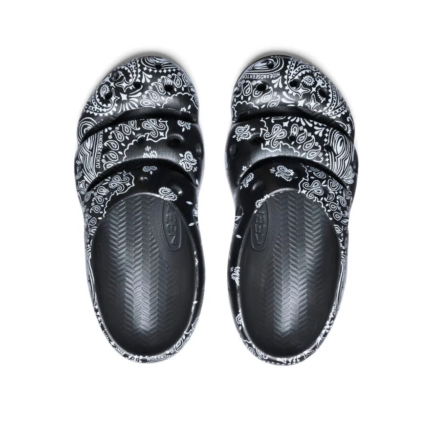 Men's Yogui Arts Clog x Hide and Seek  |  H&S Black KEEN